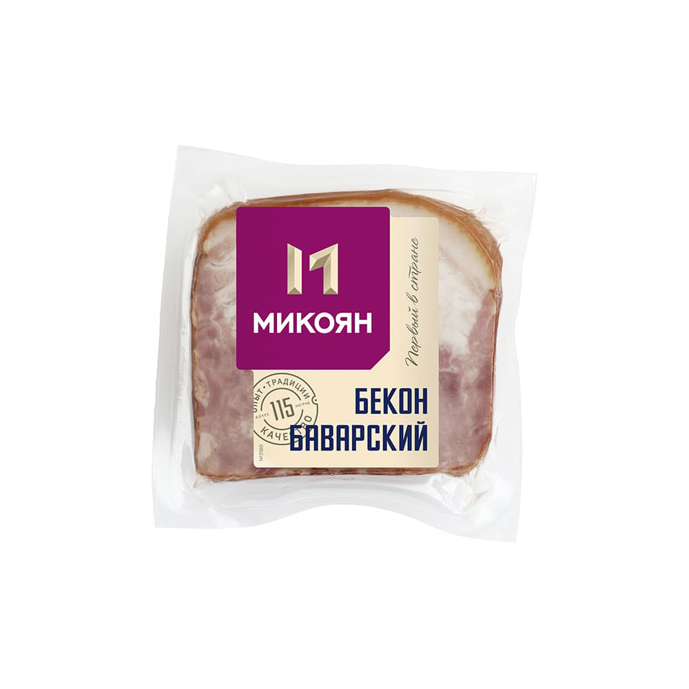 Бекон Баварский в/к  0,300гр. МИКОЯН*