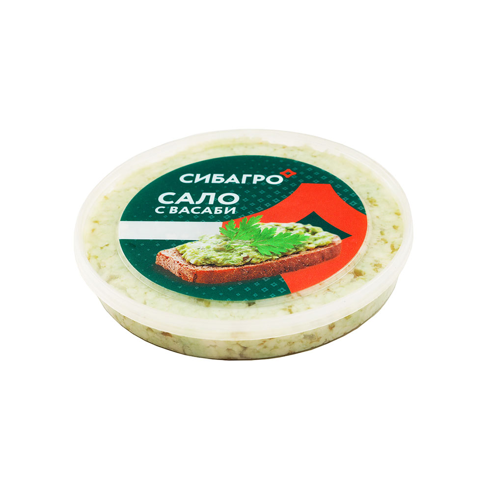 Сало с васаби охл 0,15кг СИБАГРО ТМК