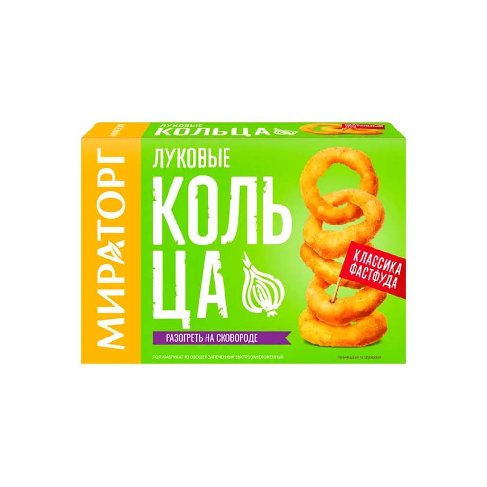 Луковые кольца Мираторг 740 гр  