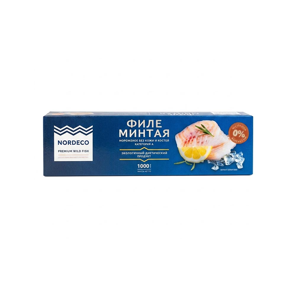 Филе минтая 1/21 по 1 кг фас