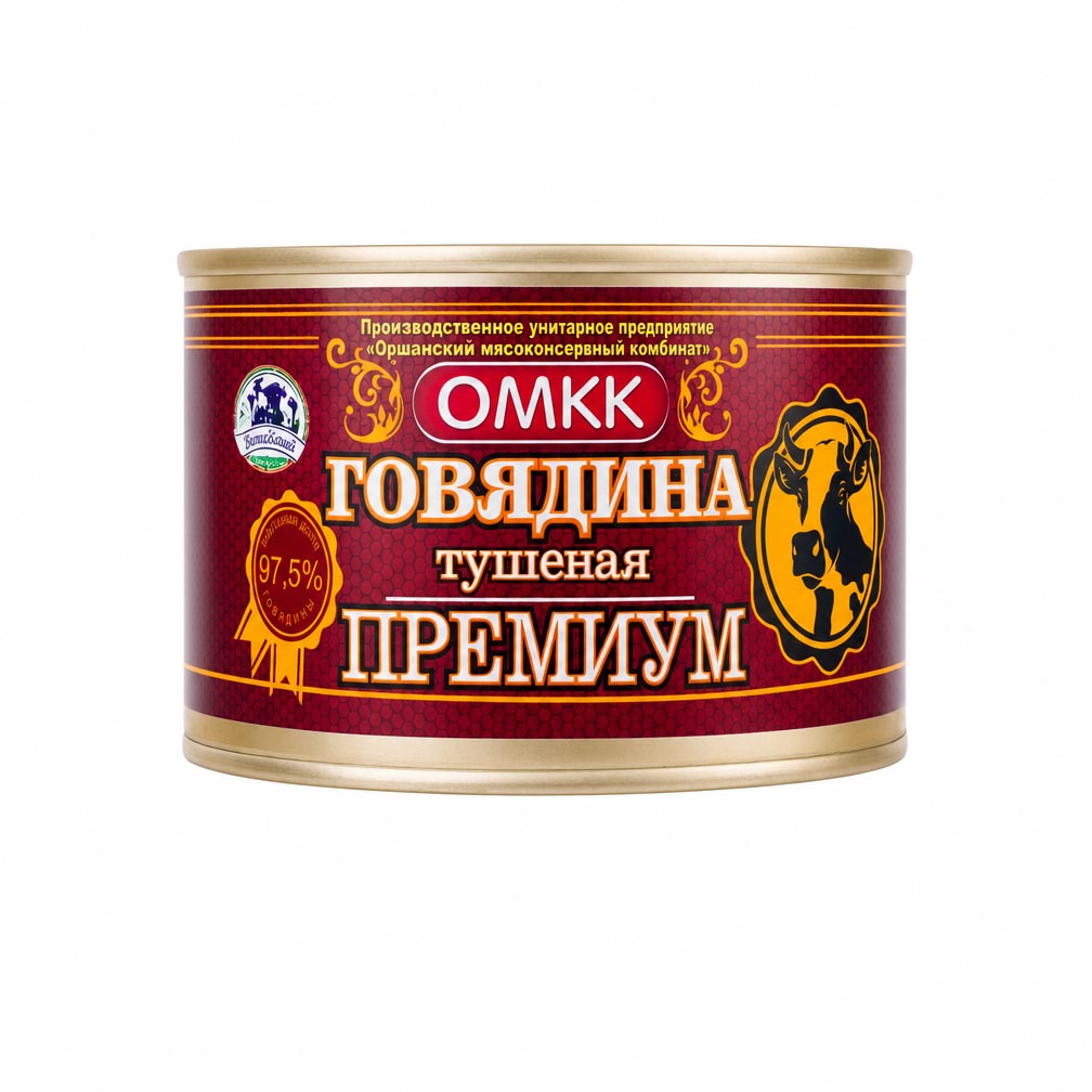 Говядина тушеная Премиум №8 325.гр. ОМКК*
