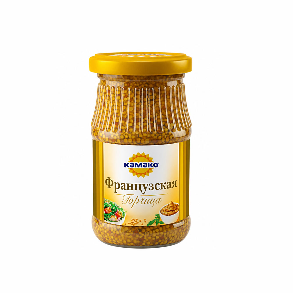 Горчица пищевая Франзуская 170 гр. Камако*